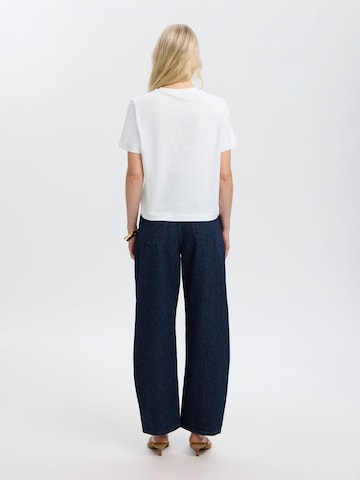 SELECTED - Camiseta en blanco