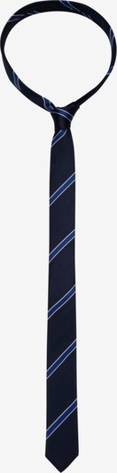SEIDENSTICKER Krawatte ' Slim ' in blau / schwarz / weiß, Produktansicht