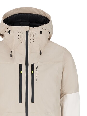 PROTEST Sportjacke 'PRTBAKIE'‌‌‌‌‌‌‌‌‌‌ in Weiß