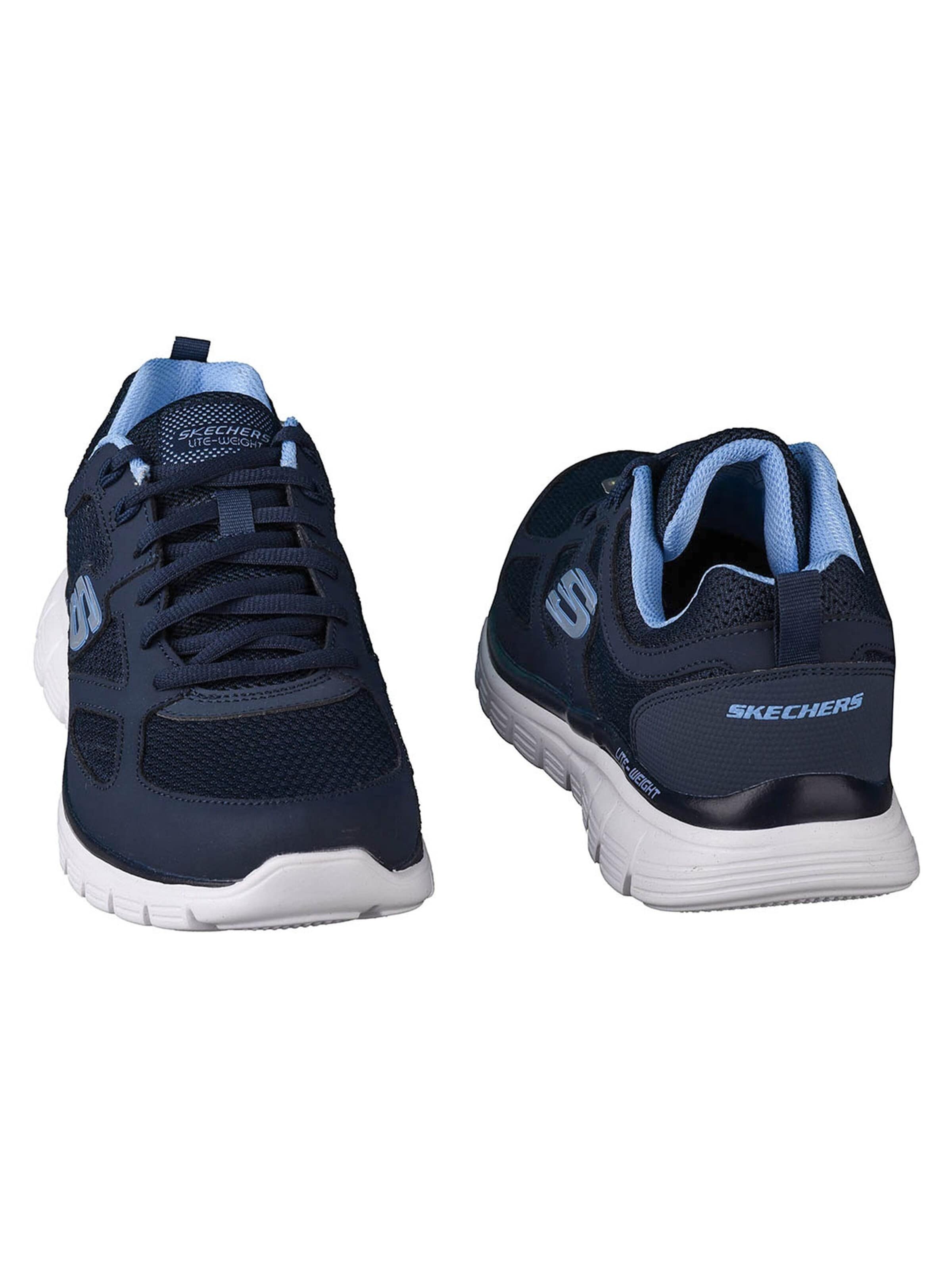 SKECHERS Sneaker low 'Skechers Burns-Agoura'‌‌‌ in Blau