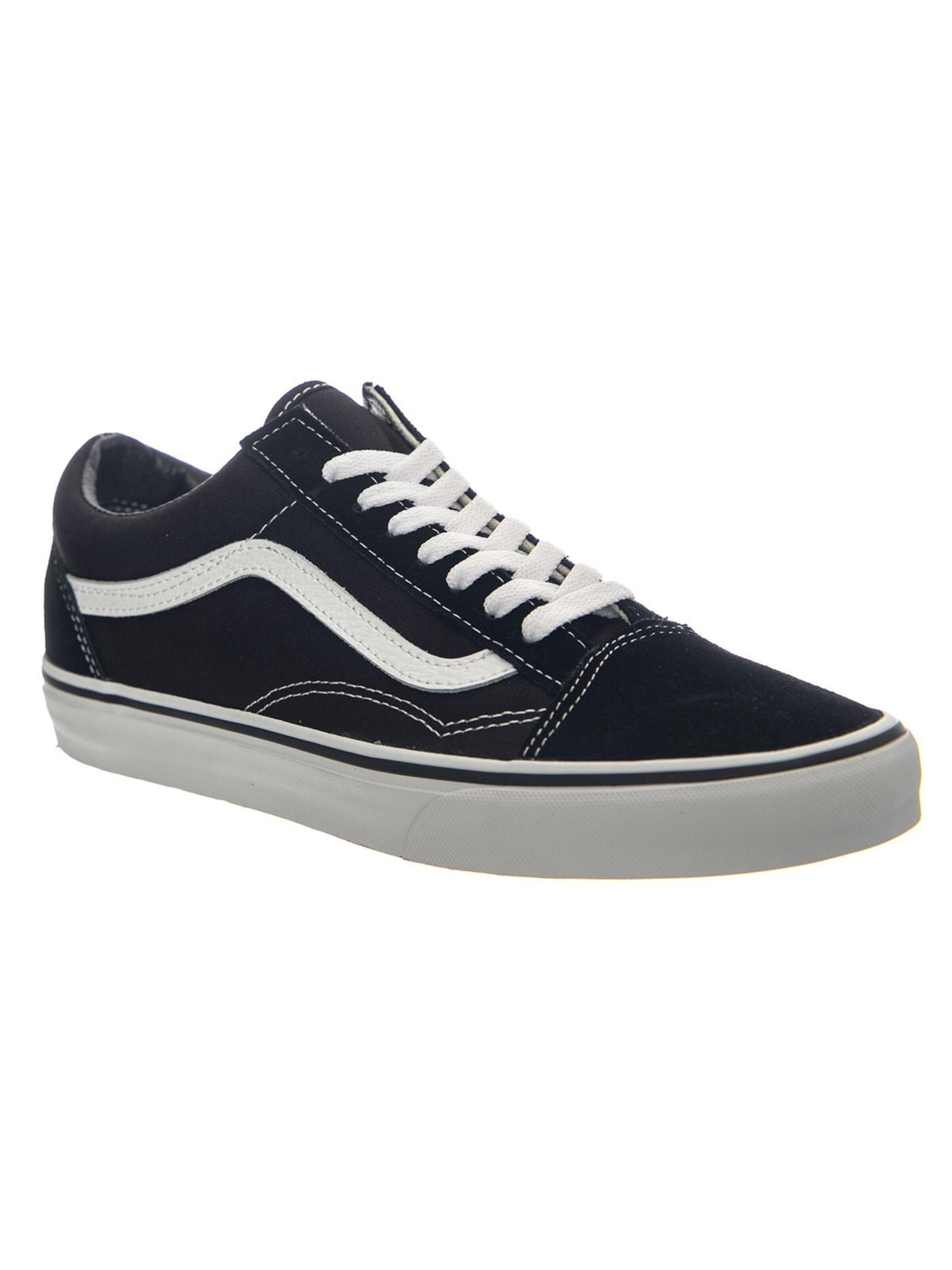 VANS Sportieve veterschoen 'UA Old Skool' in Zwart: voorkant