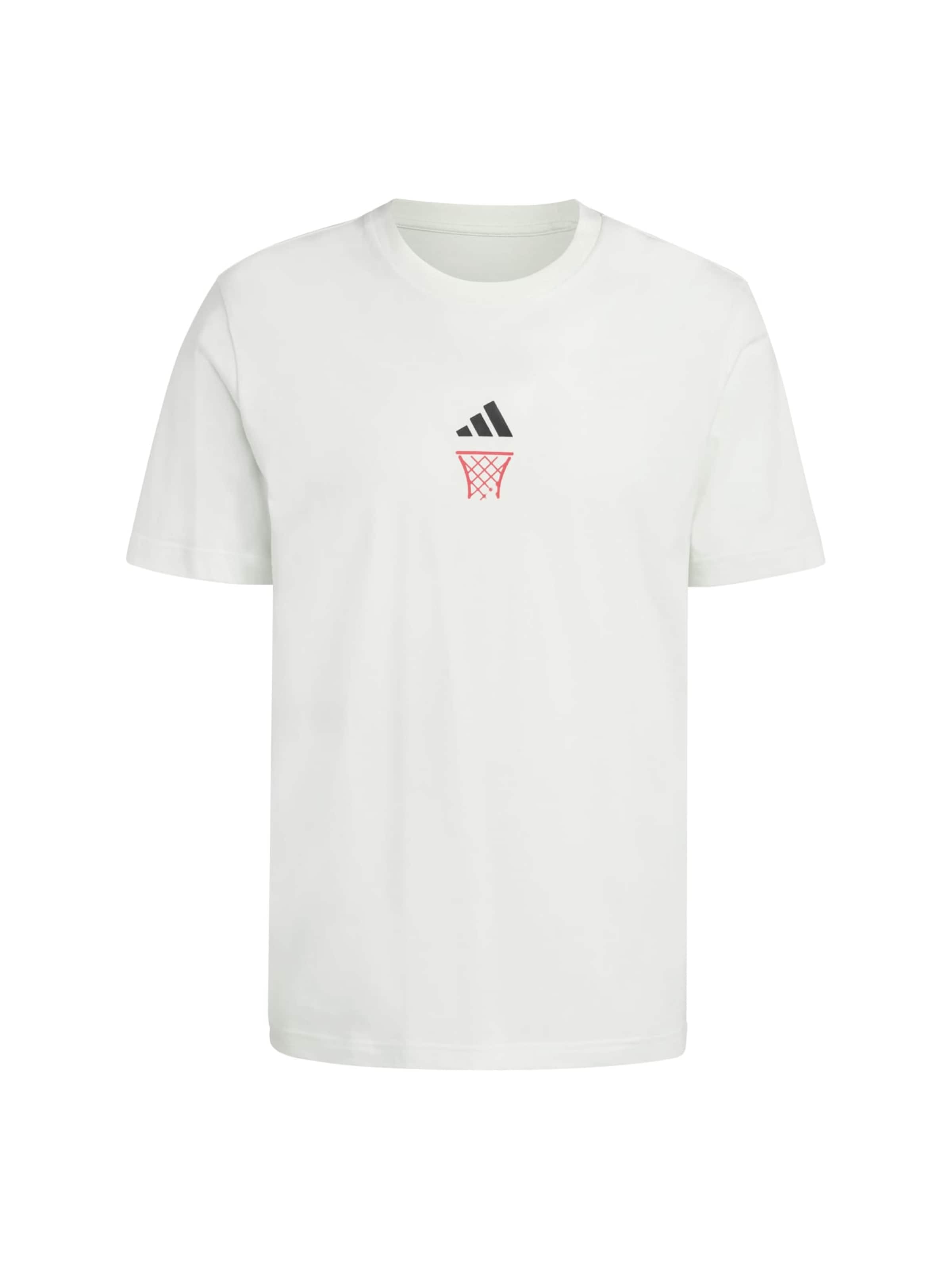 ADIDAS SPORTSWEAR Λειτουργικό μπλουζάκι 'ANX' σε καρπουζί / μαύρο / λευκό, Άποψη προϊόντος