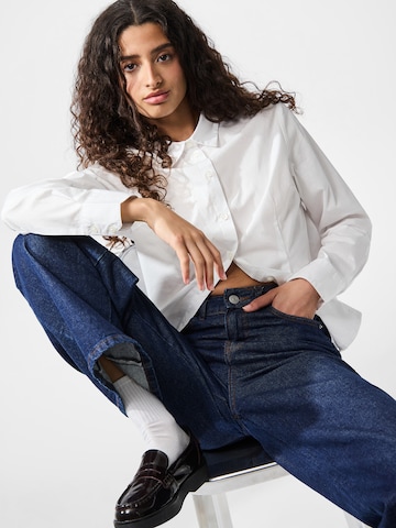 Camicia da donna 'PCSussi' di PIECES in bianco