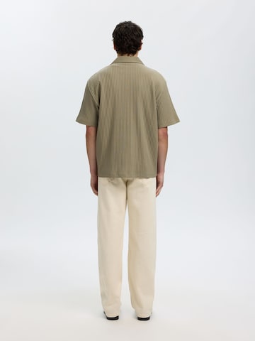 SELECTED Comfort Fit Skjorte i grøn