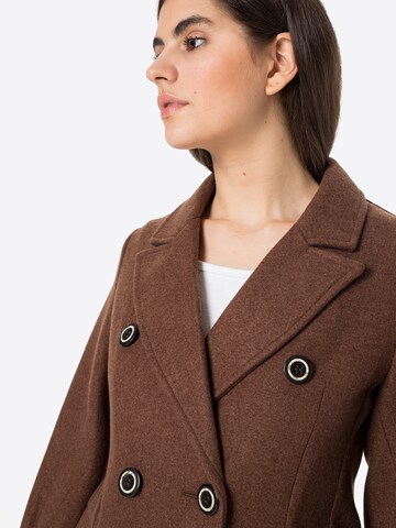 Sisley Between-Seasons Coat 'HEAVY' in Brown