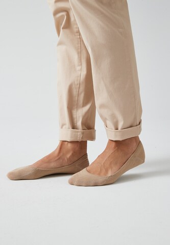 SNOCKS Enkelsokken in Beige