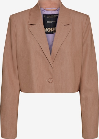 Blazer 'Laura' Noisy may en marron : devant