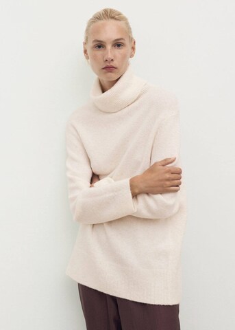 MANGO Pullover 'Camilo' in Weiß: Vorderseite