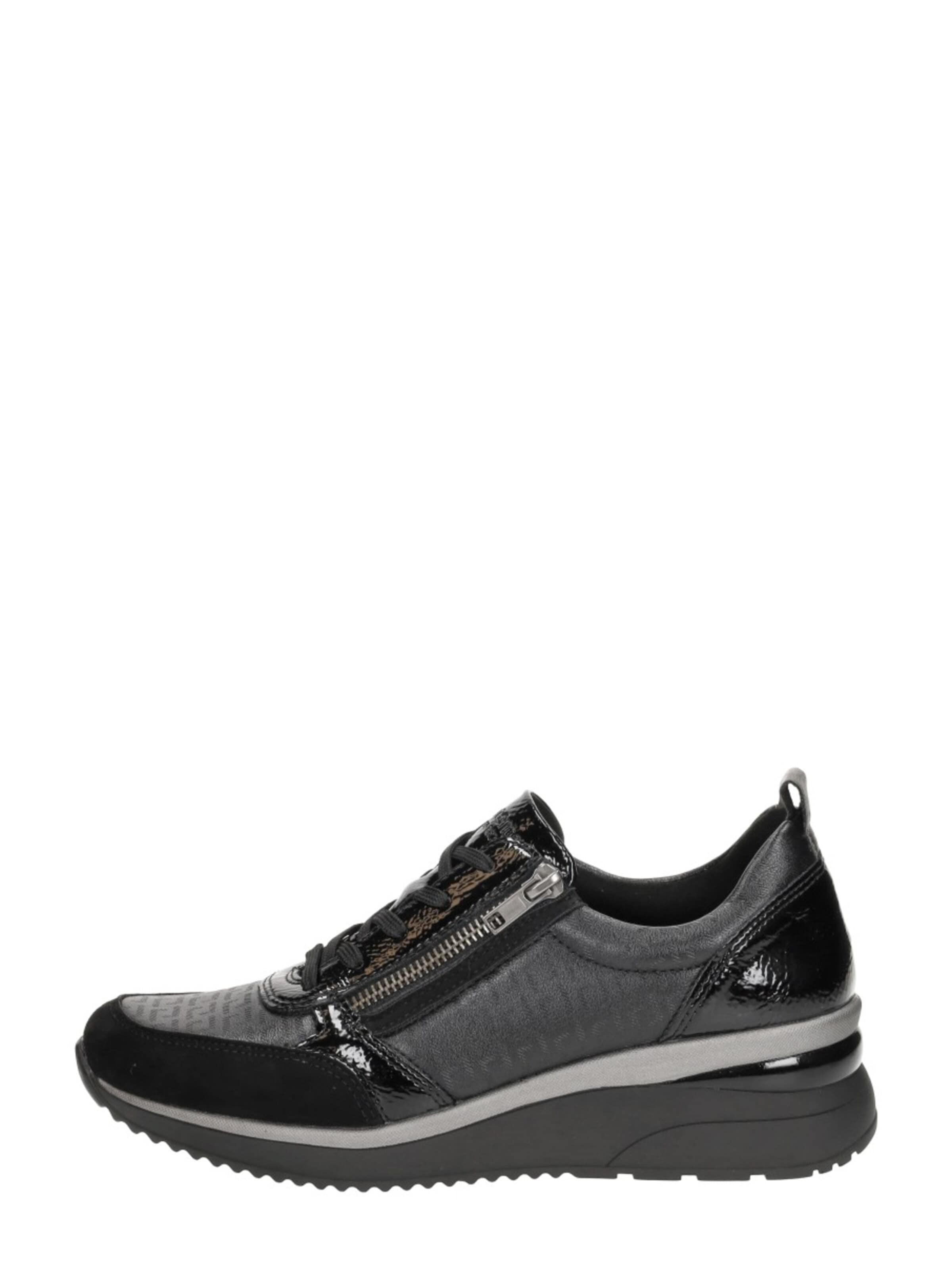REMONTE Veterschoen 'Sneakers Laag' in Zwart: voorkant