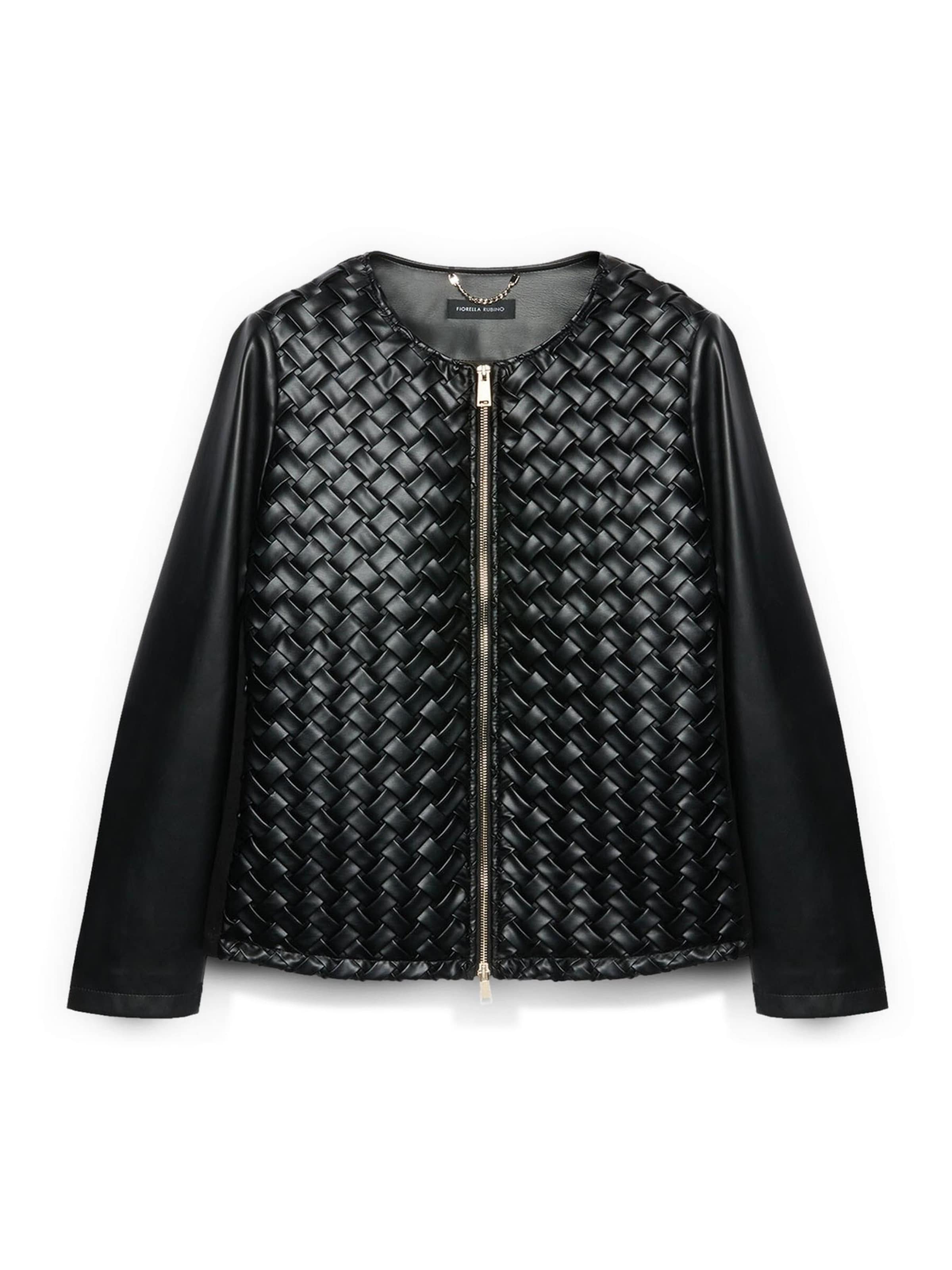 Fiorella Rubino - Chaqueta de entretiempo en negro: frente