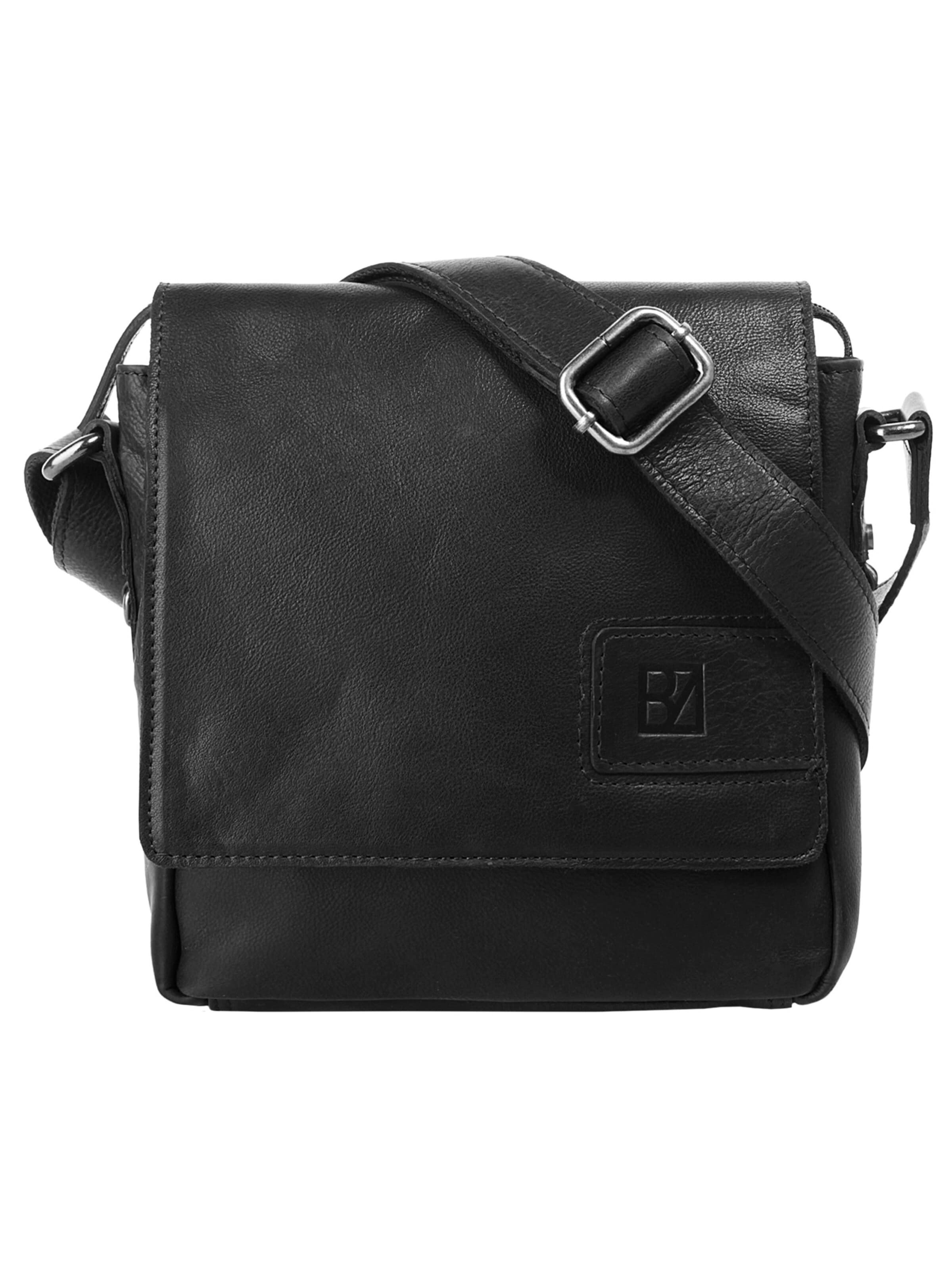 BODENSCHATZ - Bolso de hombro en negro: frente
