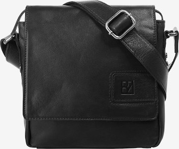 BODENSCHATZ - Bolso de hombro en negro: frente