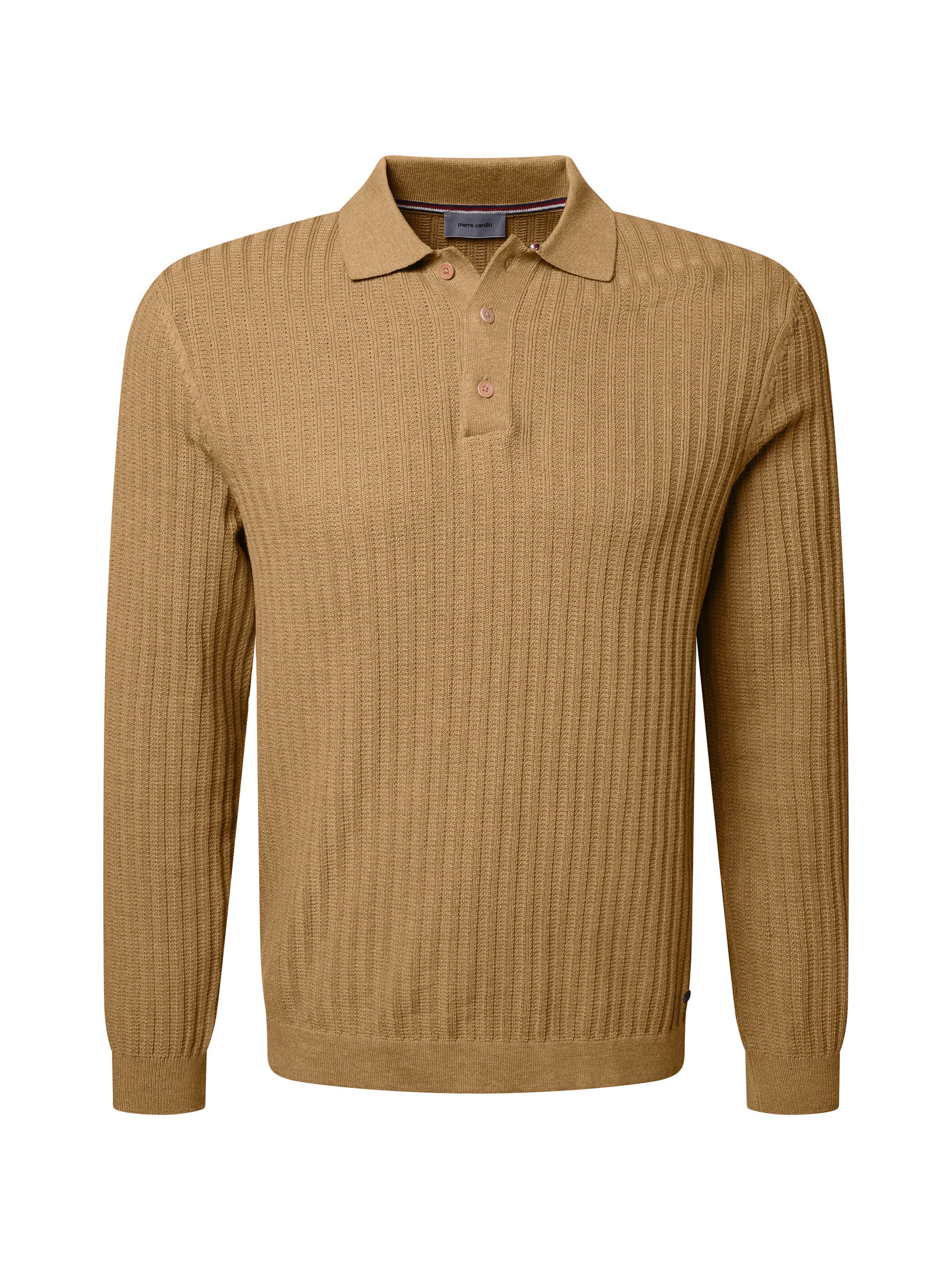 PIERRE CARDIN Trui in Bruin: voorkant