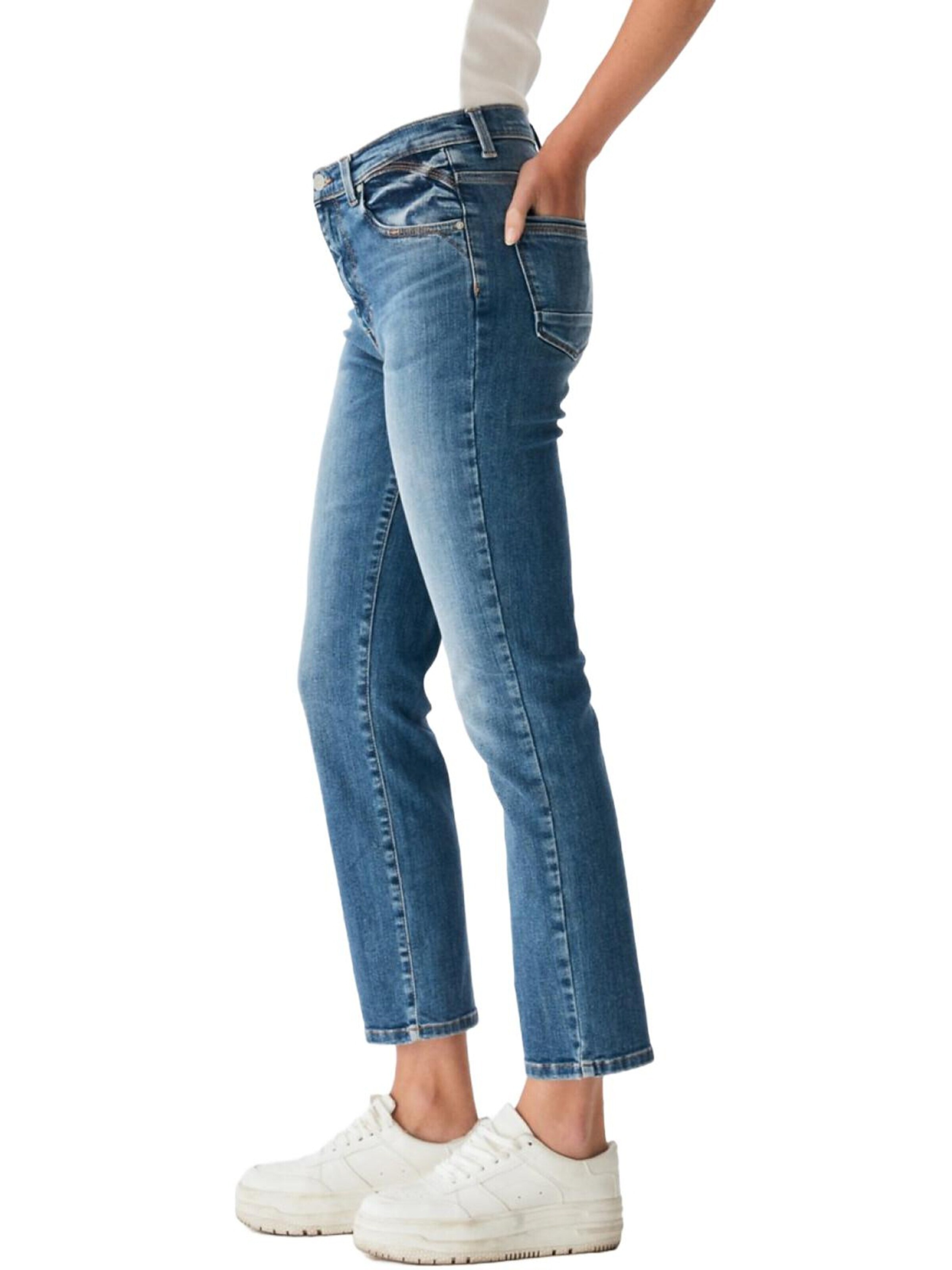 LTB Jeans Regular Jeans 'LTB Jeans Nena B Straight Leg High Waist Jeanshose' in Groen