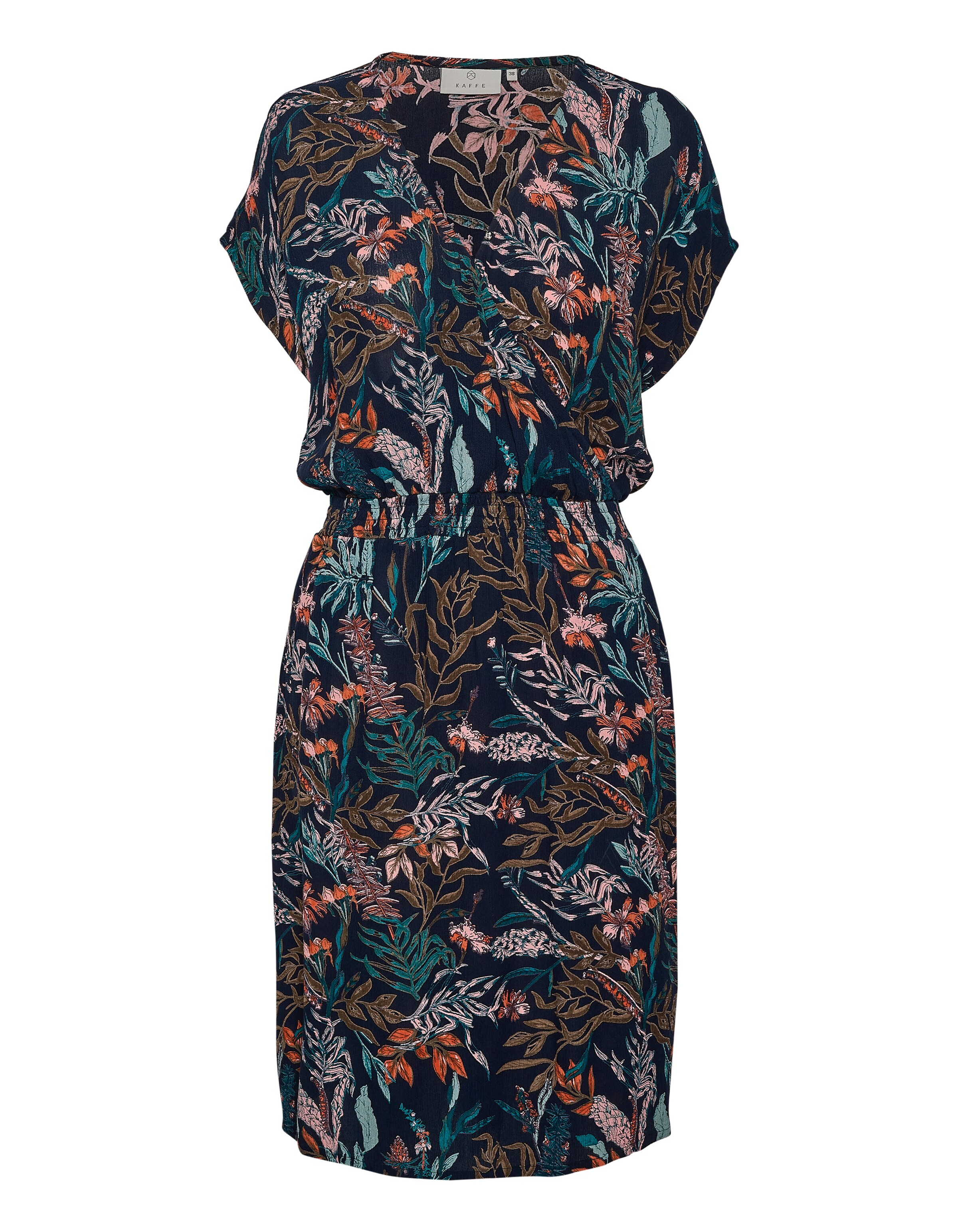 Kaffe Jurk 'Jenn' in Blauw: voorkant