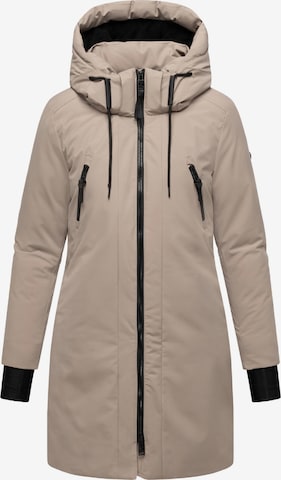 Cappotto invernale 'Zart 14' di NAVAHOO in grigio: frontale