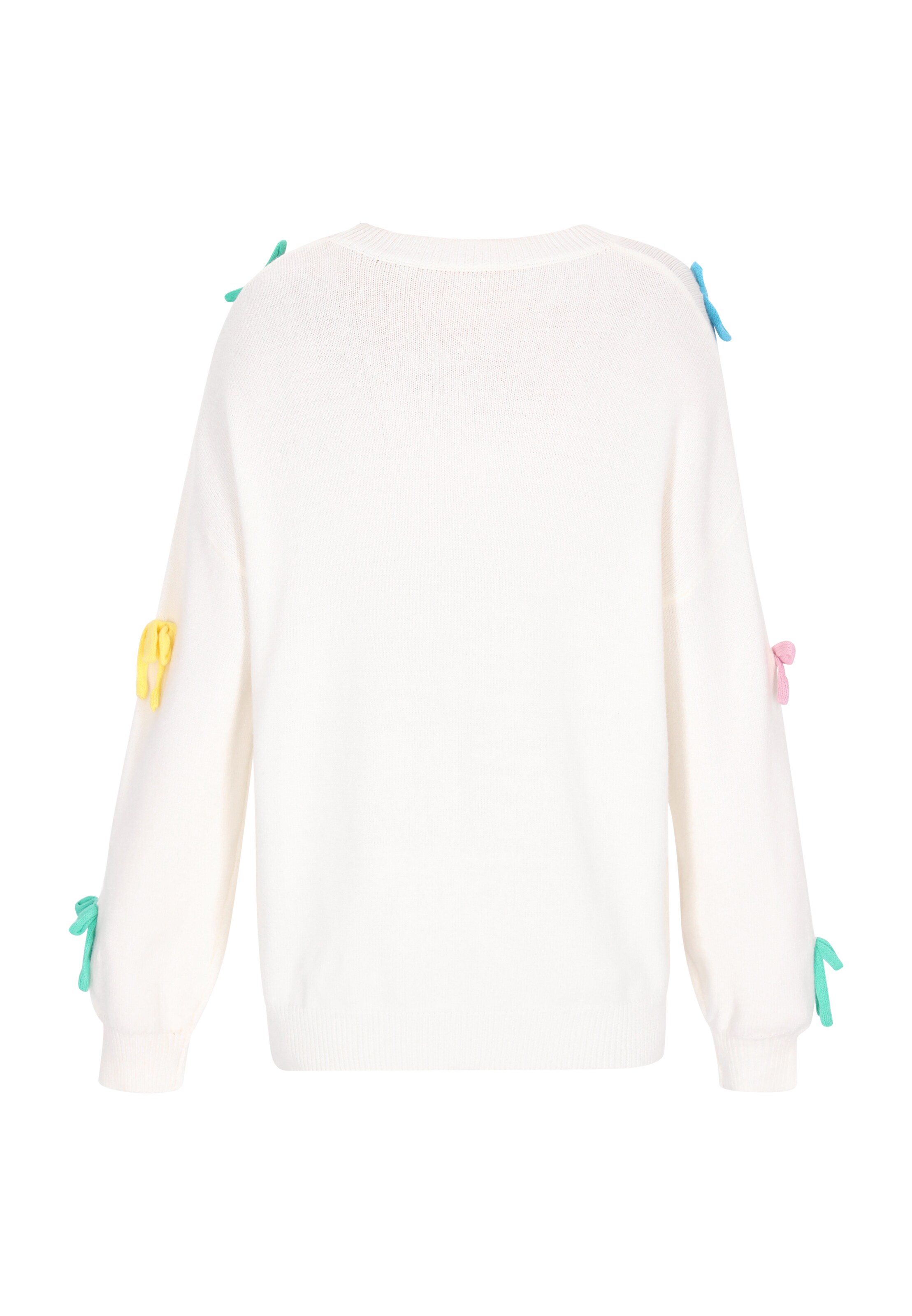 swirly Πουλόβερ σε μπεζ