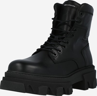 BULLBOXER Bottines à lacets en noir, Vue avec produit