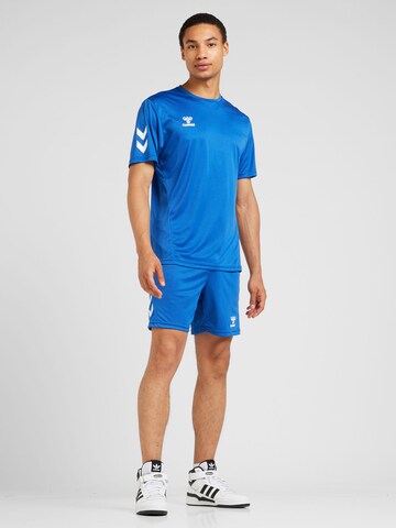 Hummel Trainingspak in Blauw: voorkant