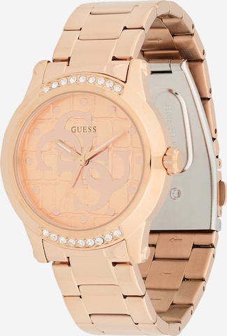GUESS Uhr in Gold: Vorderseite