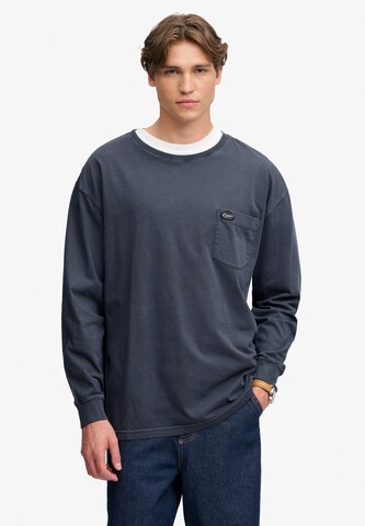 Superdry & Co Shirt in Blauw: voorkant