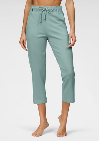 LASCANA Skinny Leggings in Groen: voorkant