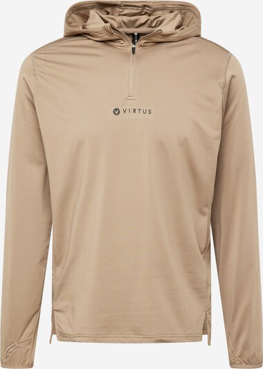 Virtus Sportsweatshirt 'Bale' in de kleur Lichtbruin, Productweergave