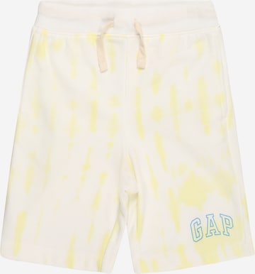 Pantaloni di GAP in giallo: frontale