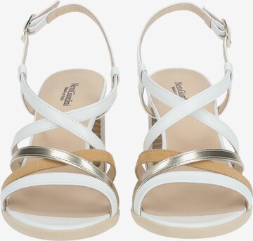 Nero Giardini Strap Sandals in White