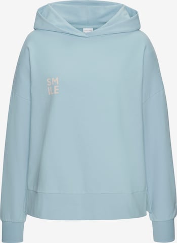 LASCANA Sweatshirt in Blau: Vorderseite