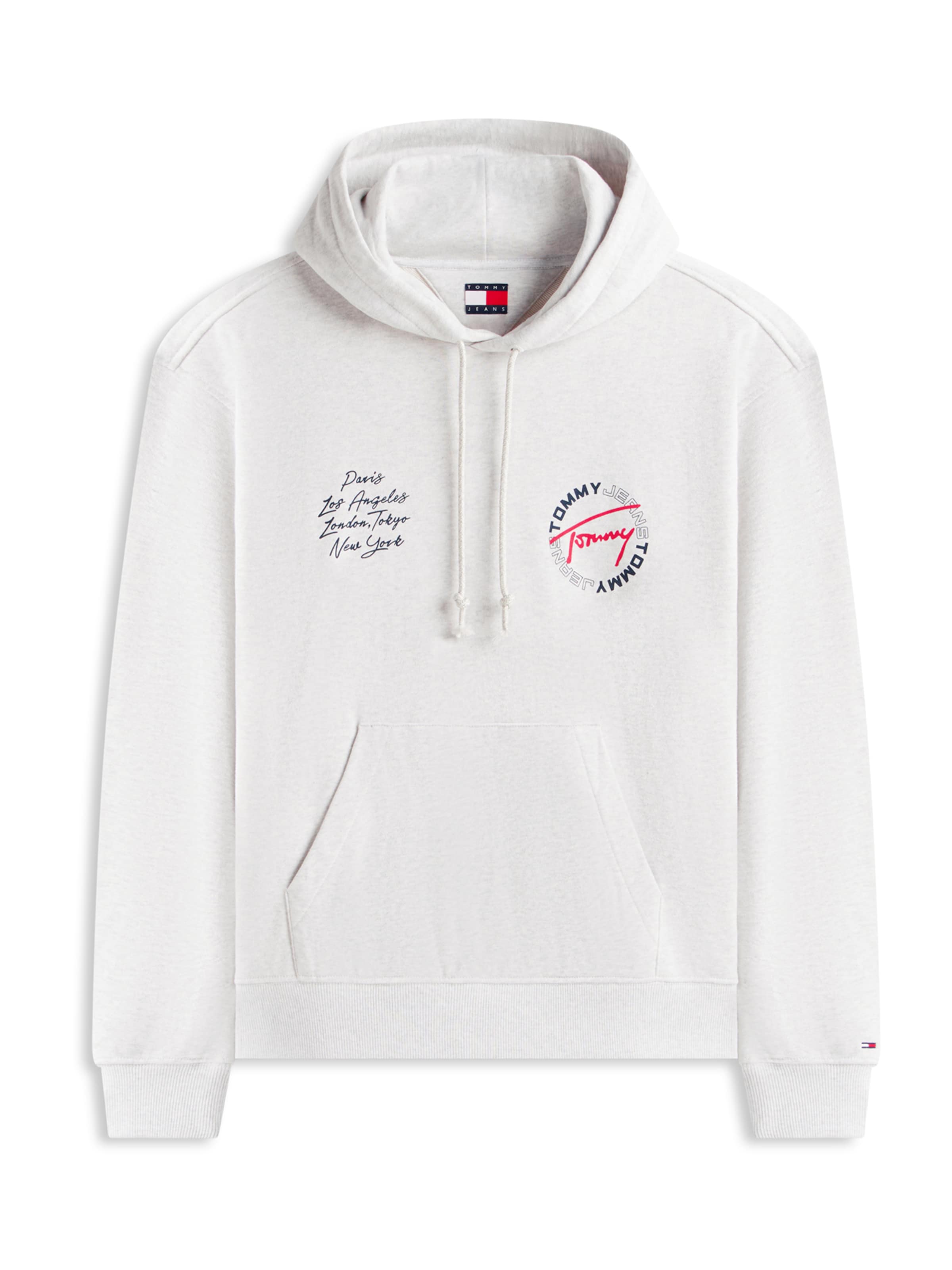 Tommy Jeans Μπλούζα φούτερ σε γκρι: μπροστά