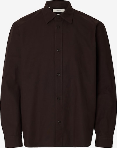 SELECTED HOMME Paita 'Sinus' värissä ruskea, Tuotenäkymä