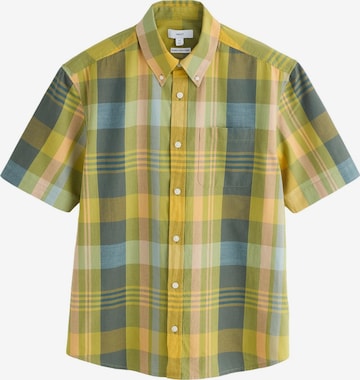 Coupe regular Chemise Next en jaune : devant