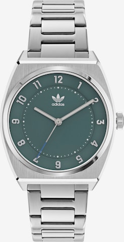 ADIDAS ORIGINALS Analoog horloge in Groen: voorkant