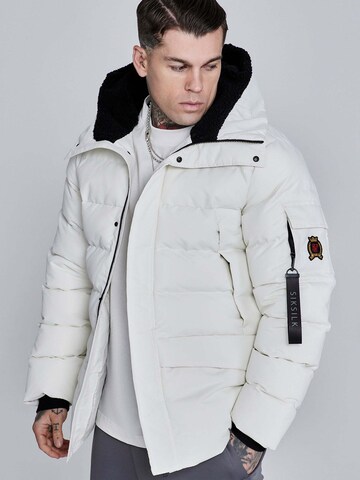 SikSilk Winterjacke 'Parka' in Beige