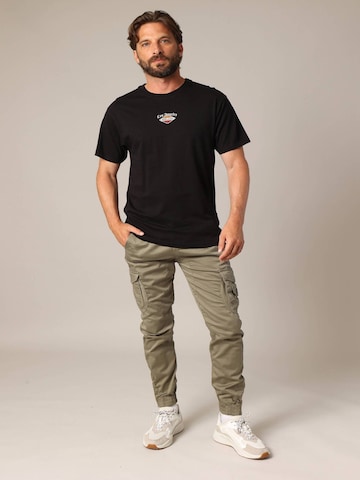 T-Shirt 'RAPTOR' Deeluxe en noir
