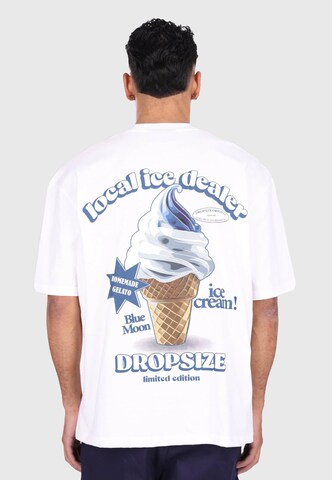 Dropsize Shirt 'Ice Cream' in White: front