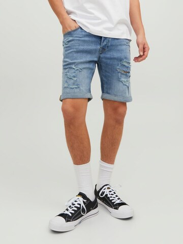 JACK & JONES Regular Shorts 'Rick' in Blau: predná strana