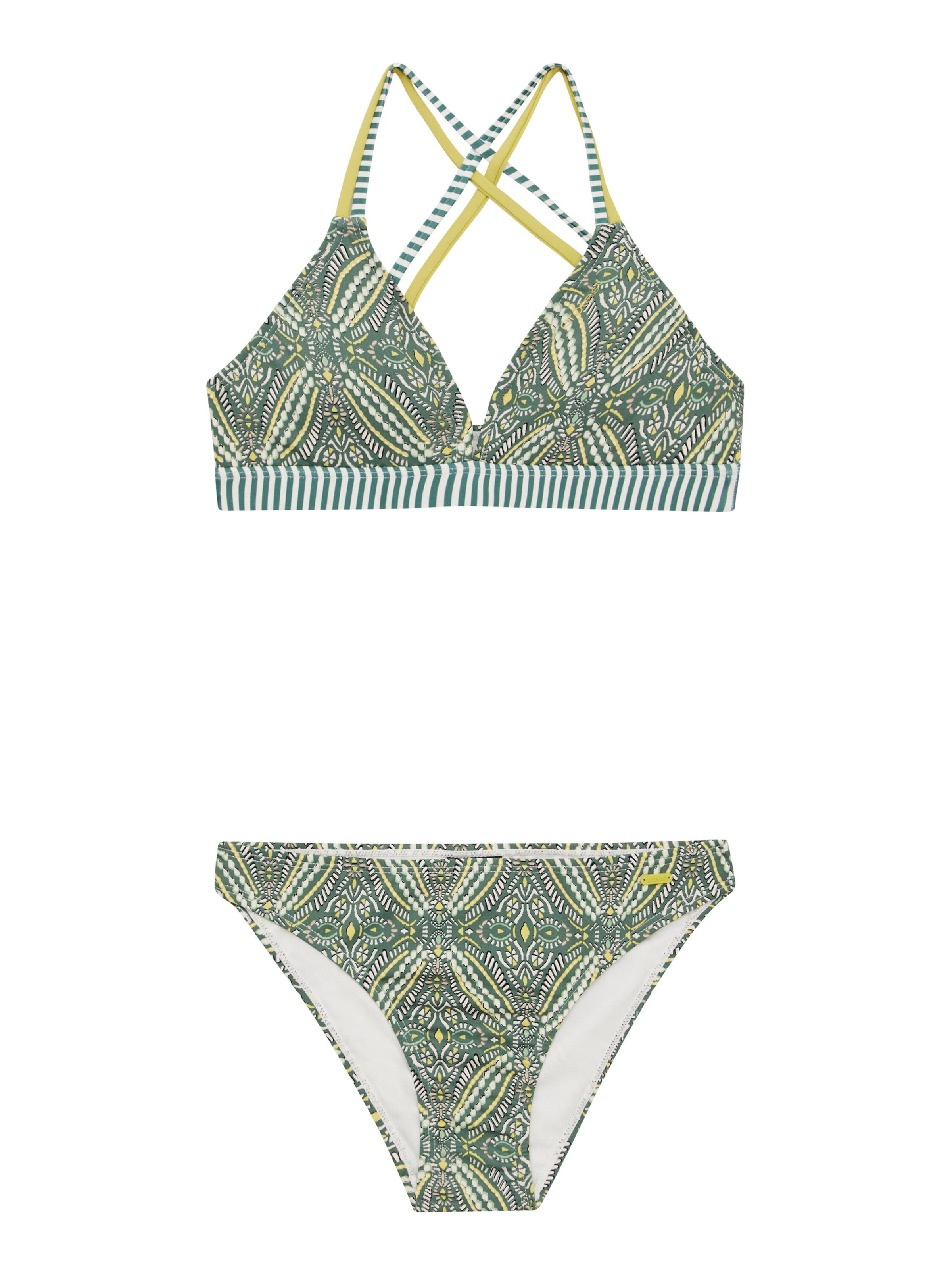 PROTEST Triangel Bikini 'PRTGummy JR'‌‌‌‌‌‌‌‌‌ in Grün: Vorderseite