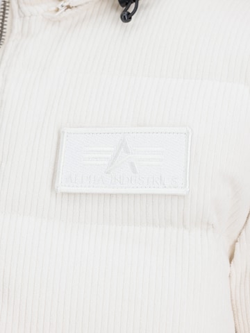 Veste d’hiver ALPHA INDUSTRIES en blanc