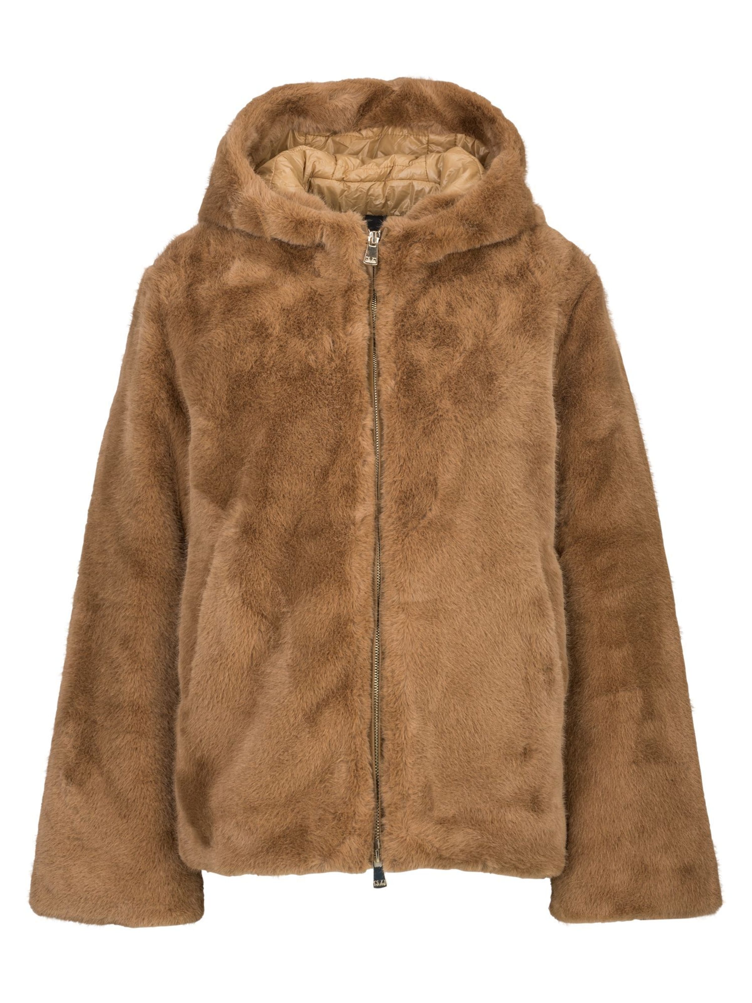 19V69 ITALIA Zimní bunda 'Mimi' – béžová: přední strana