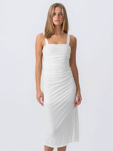 It's May Dress ' Lunetta ' in White: front