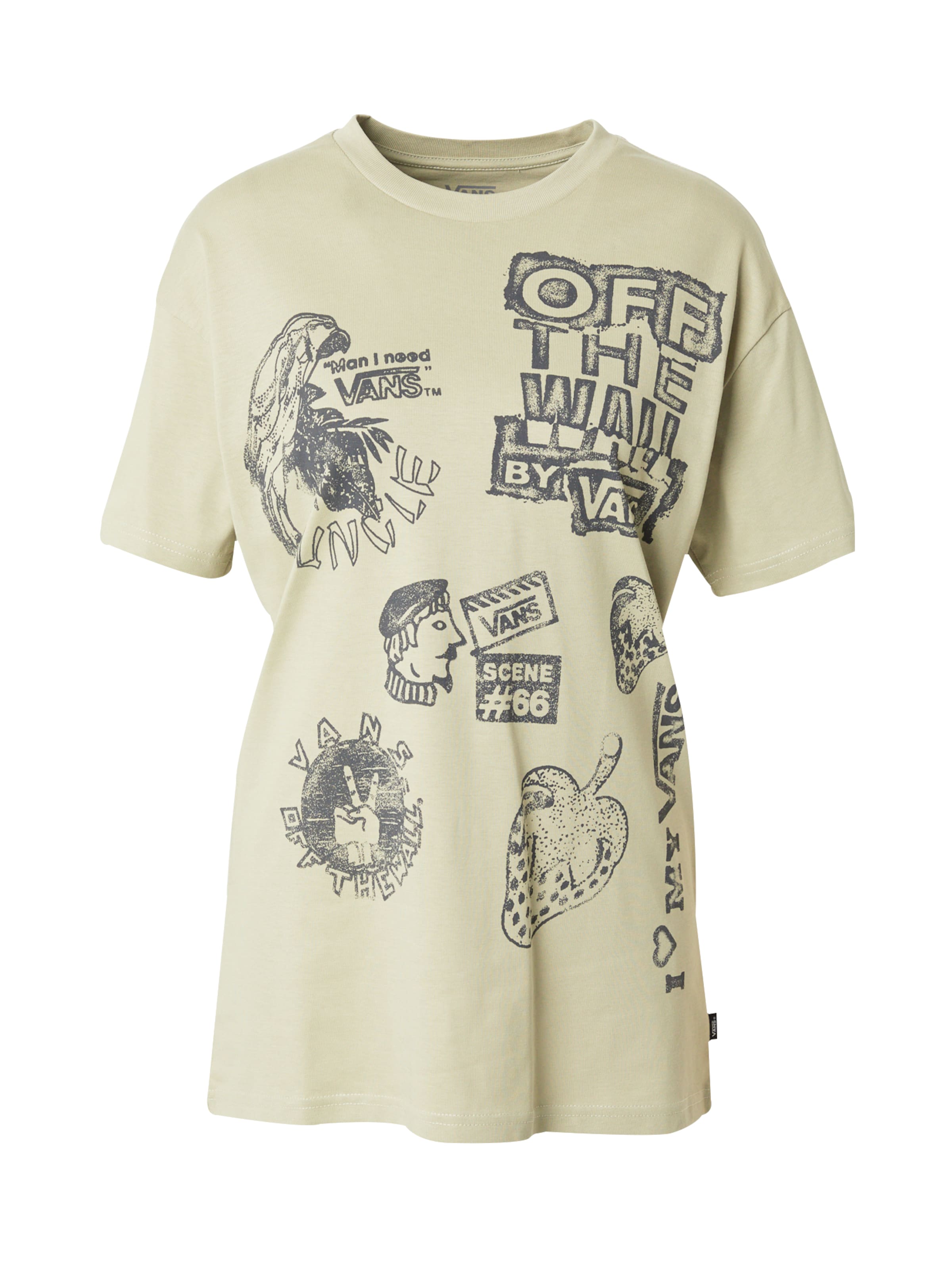 T-shirt VANS en gris : devant