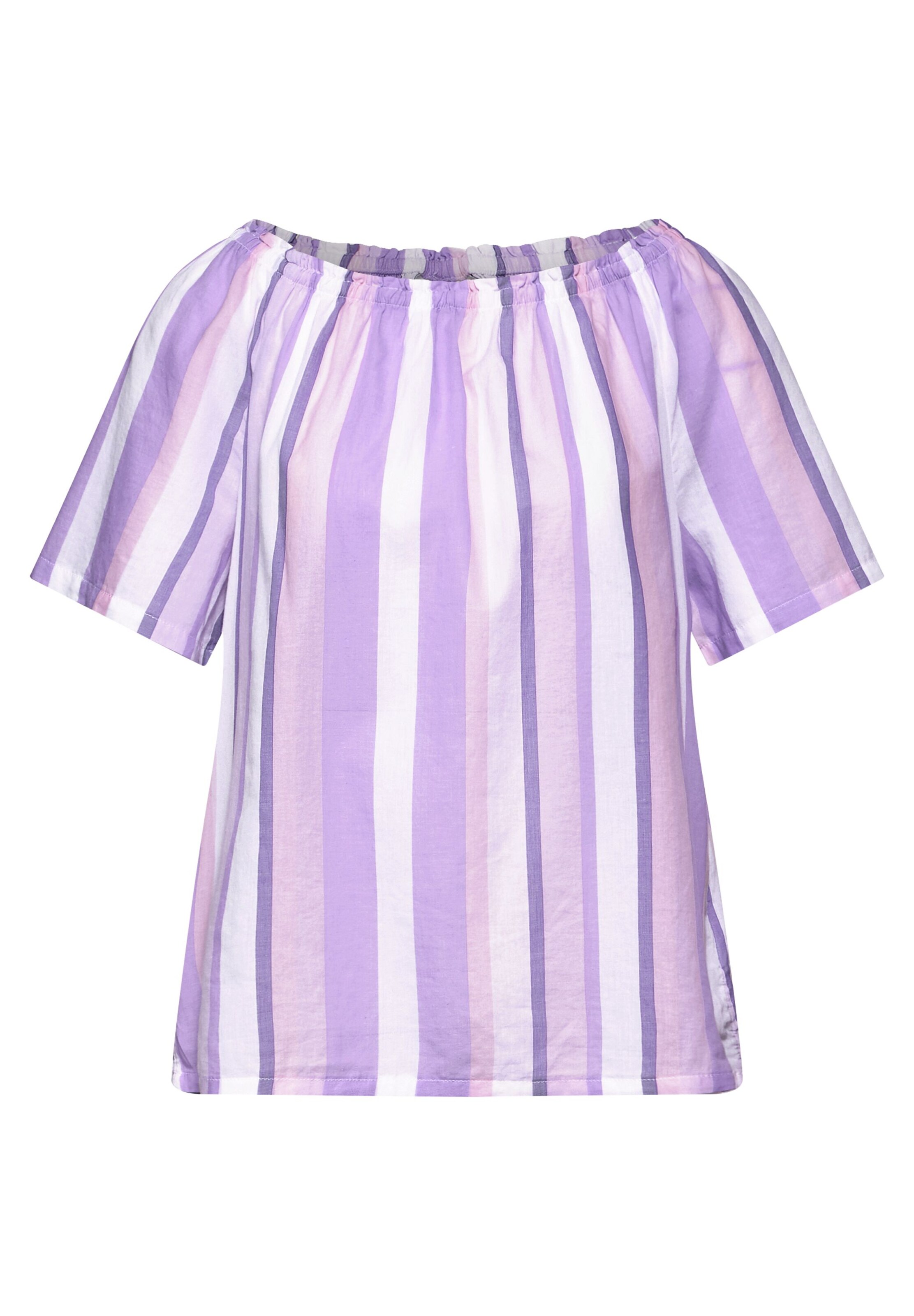 STREET ONE Bluse in Lila: Vorderseite