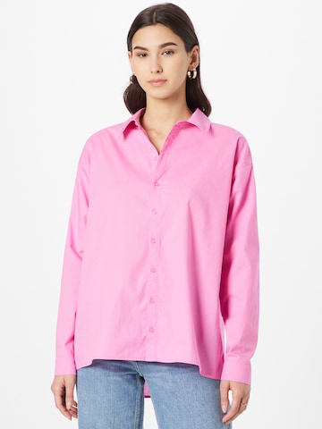 Noisy may Bluse i pink: forside