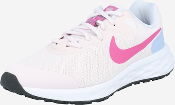 Pantofi sport de la NIKE pe roz: față
