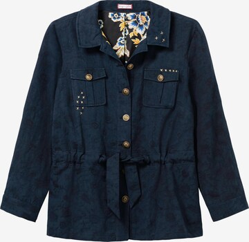 sheego by Joe Browns Between-Season Jacket in Blue: front