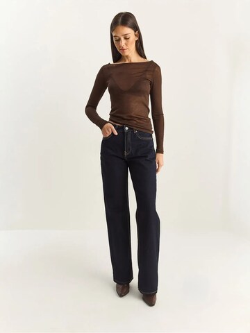 Camicia da donna di Bianco Lucci in marrone