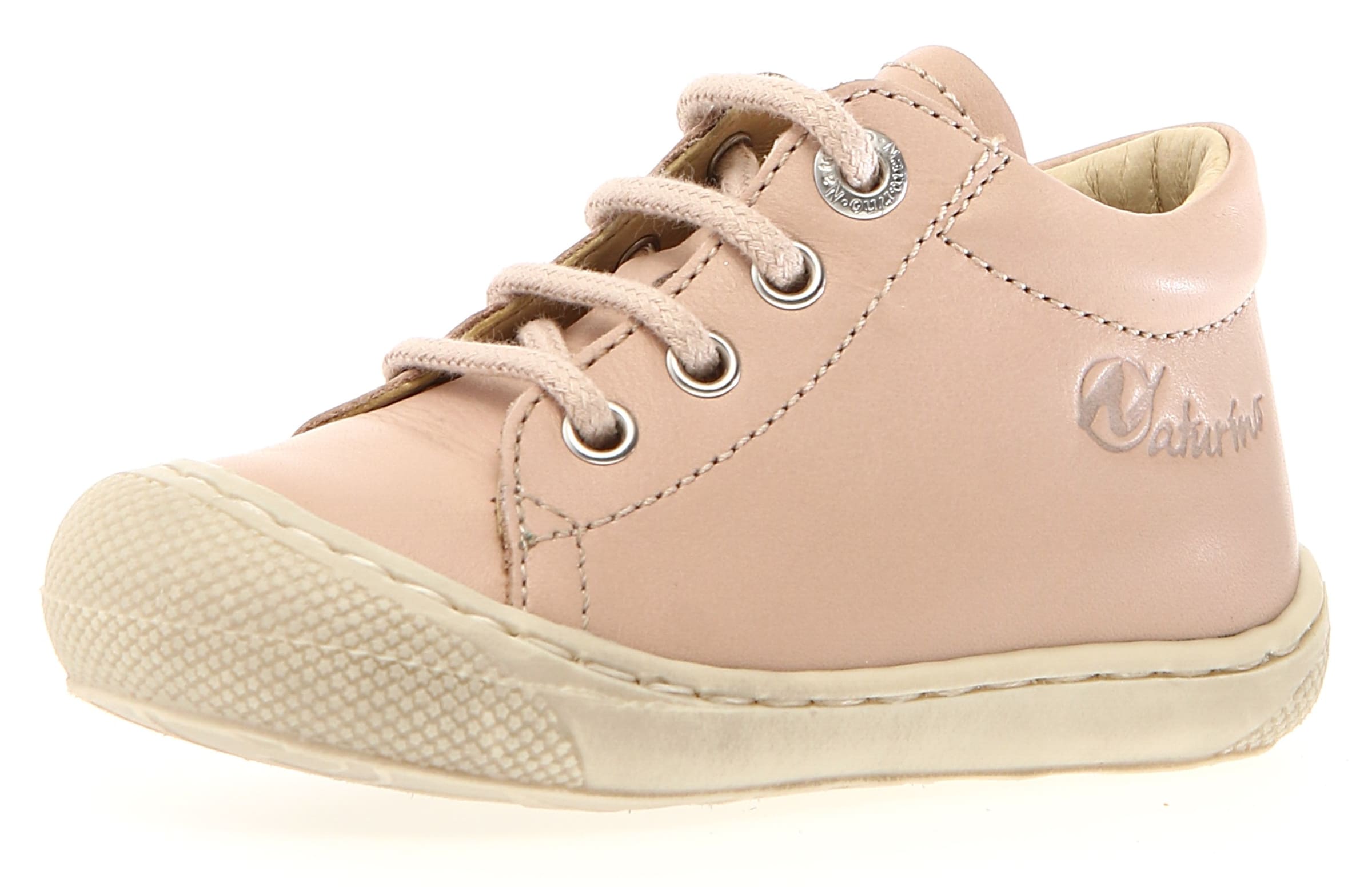 NATURINO Lauflernschuh 'Cocoon' in Pink: Vorderseite