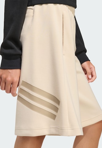 ADIDAS SPORTSWEAR Loose fit Sports trousers 'Future Icons' in Beige